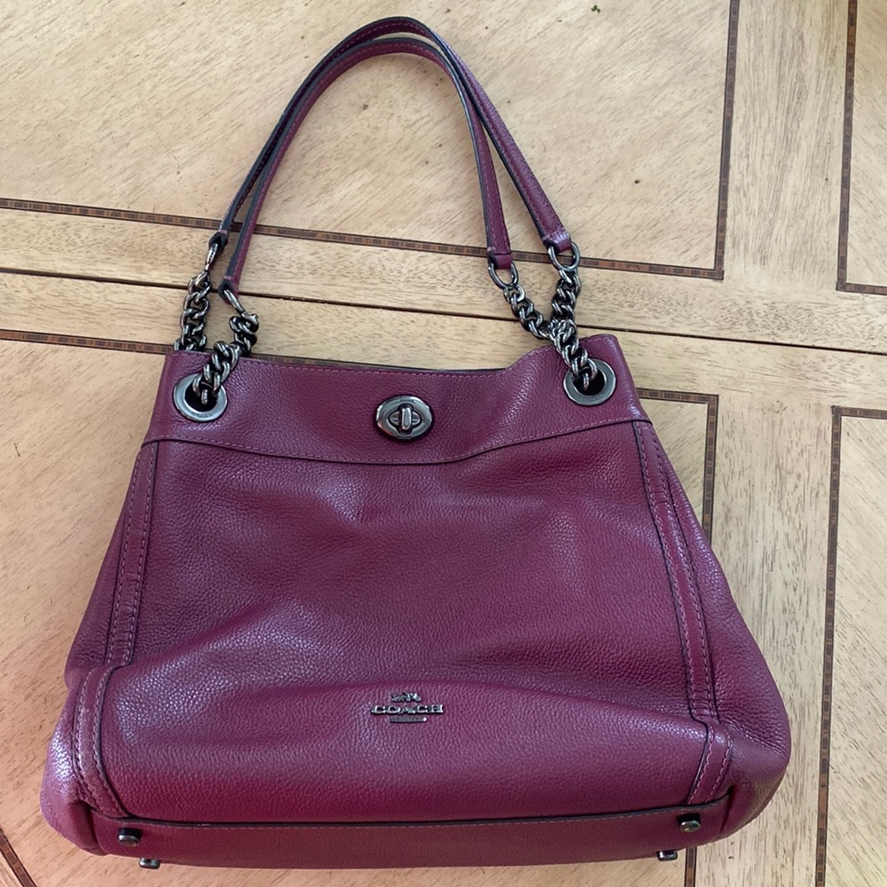 Coach Plum Purse